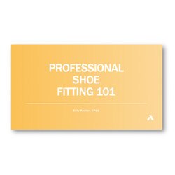professional shoe fitting webinar